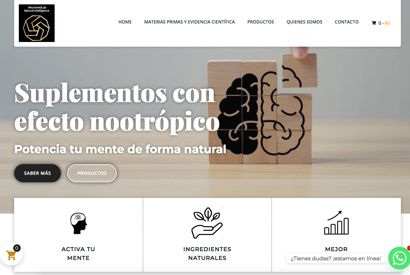 Suplemento natural memoria inteligencia